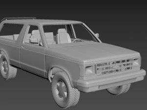 chevrolet blazer s10 1984 3D Print Model