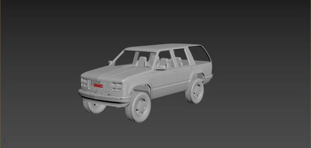 gmc yukon 1999 3D Print Model .c4d .max .obj .3ds .fbx .stl .blend 