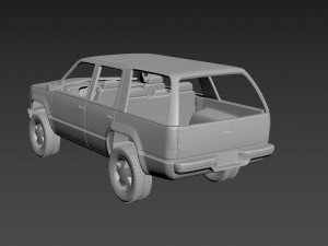 gmc yukon 1999 3D Print Model