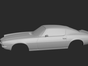 chevrolet camaro 1970 body for print Modelo de Impressão 3D