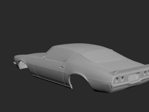 chevrolet camaro 1970 body for print Modelo de Impressão 3D