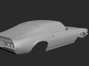 chevrolet camaro 1970 body for print Modelo de Impressão 3D