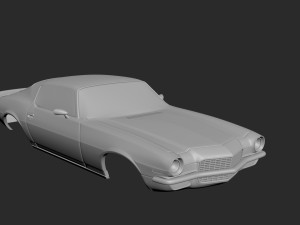 chevrolet camaro 1970 body for print Modelo de Impressão 3D