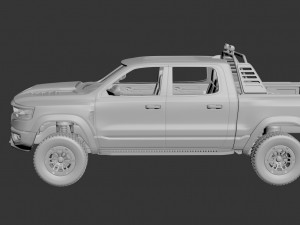 Dodge ram 1500 trx 2021 3D-printmodel