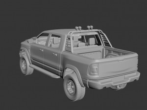 Dodge ram 1500 trx 2021 3D-printmodel