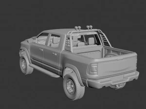 Dodge ram 1500 trx 2021 3D Print Model