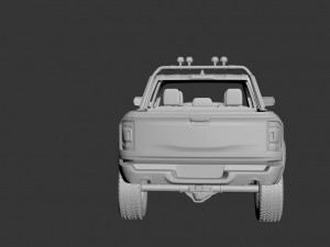 Dodge ram 1500 trx 2021 3D-printmodel