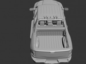 Dodge ram 1500 trx 2021 3D-printmodel