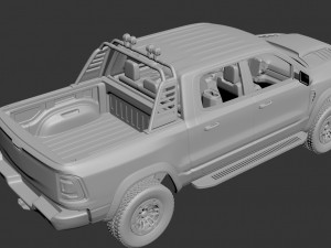 Dodge ram 1500 trx 2021 3D-printmodel