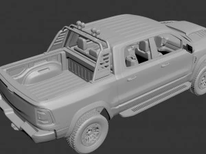 Dodge ram 1500 trx 2021 3D Print Model