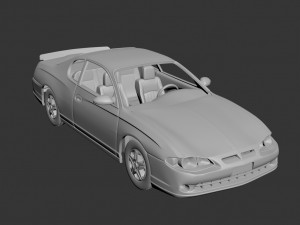 chevrolet monte carlo 2005 3D-printmodel