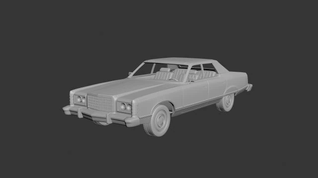 fo-rd ltd 1978 landau 3D Print Model .c4d .max .obj .3ds .fbx .stl .blend