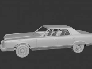 fo-rd ltd 1978 landau 3D Print Model