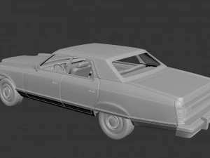 fo-rd ltd 1978 landau 3D Print Model