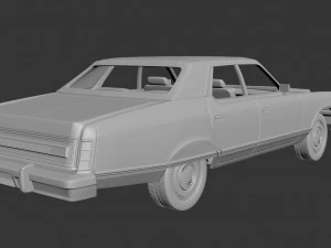 fo-rd ltd 1978 landau 3D Print Model