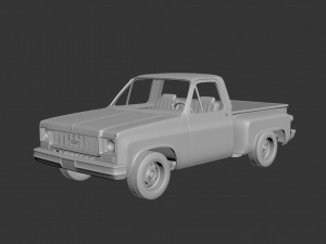 chevrolet c10 1974 3D 프린트 모델