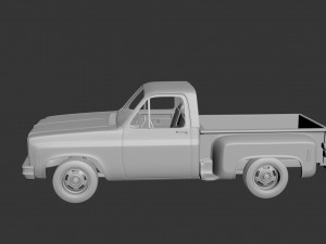 chevrolet c10 1974 3D Принт Модель