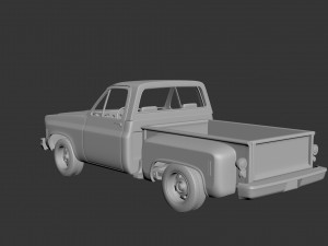 chevrolet c10 1974 3D Принт Модель