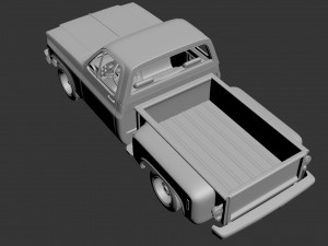 chevrolet c10 1974 3D Принт Модель