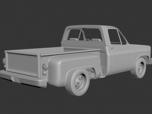 chevrolet c10 1974 3D Принт Модель
