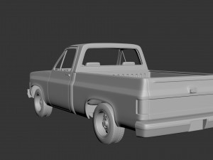 chevrolet c10 1974 3D Принт Модель