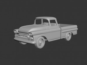gmc 100 1959 3D Print Model