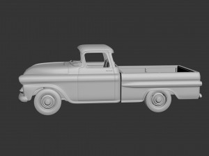 gmc 100 1959 3D Принт Модель