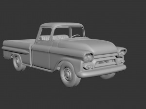gmc 100 1959 3D Принт Модель