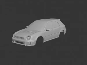 subaru impreza wagon 2000 wrx sti Modelo de Impressão 3D