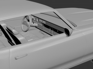 oldsmobile cutlass supreme 1972 Modèles 3D en vedette