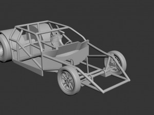 chevrolet camaro pro mod race car 3D Print Model