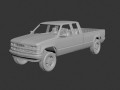 chevrolet c-k 4th gen extended cab 3D Print Model