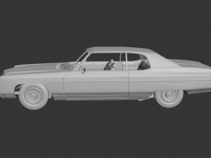 chevrolet caprice 1973 Modèles 3D en vedette