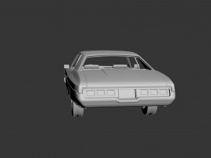 chevrolet caprice 1973 Modèles 3D en vedette