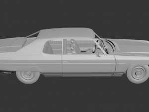 chevrolet caprice 1973 Modèles 3D en vedette