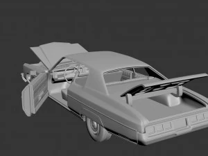 chevrolet caprice 1973 3D Print Model