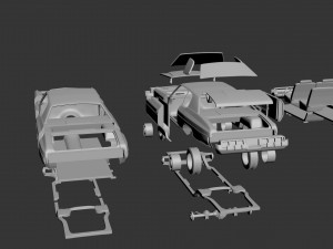 chevrolet caprice 1973 Modèles 3D en vedette