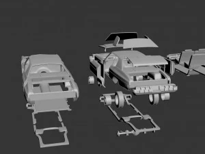 chevrolet caprice 1973 3D Print Model