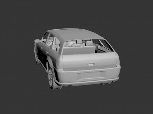 dodge charger magnum 3D Print Model