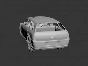 dodge charger magnum 3D Print Model