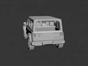 jeep wrangler 2021 3D Print Model