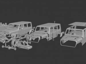 jeep wrangler 2021 3D Print Model