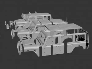 jeep wrangler 2021 3D Print Model