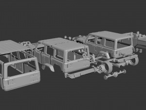 jeep wrangler 2021 Modèles 3D en vedette