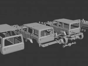 jeep wrangler 2021 3D Print Model