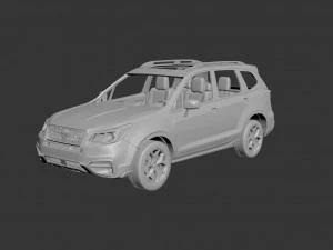 subaru boswachter 2017 3D printmodel