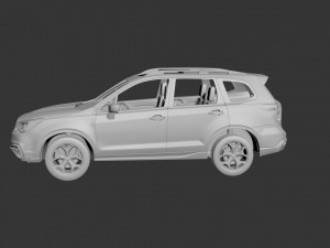 subaru forester 2017 3D Принт Модель