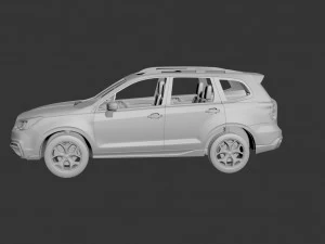 subaru forester 2017 3D Print Model