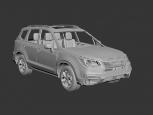 subaru forester 2017 3D Принт Модель