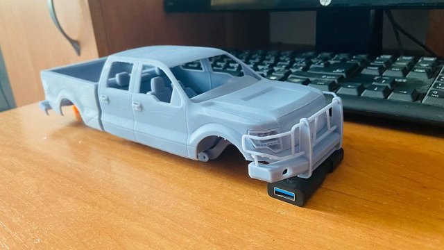 fo-rd f-150 2011 Model do druku 3D .c4d .max .obj .3ds .fbx .stl .blend 